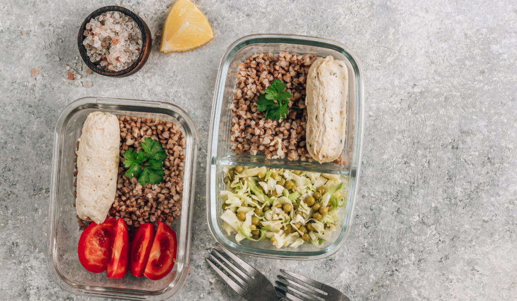 Healthy meal prep containers
